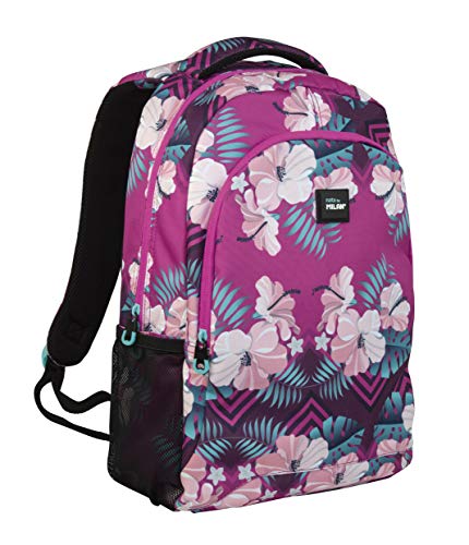 MILAN Mochila escolar  capacidad 17l  Hibiscus