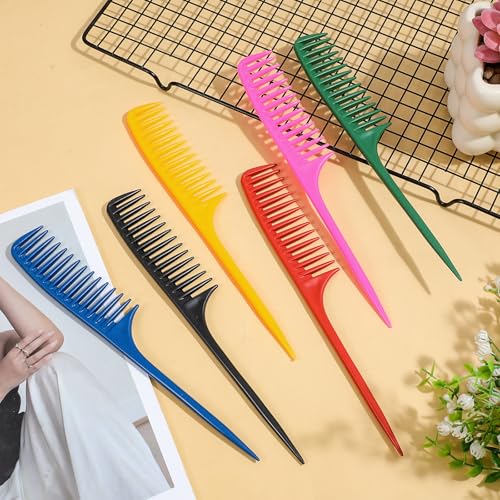 Set de 6 Peines Rat Tail para Estilizado Profesional miniatura 7