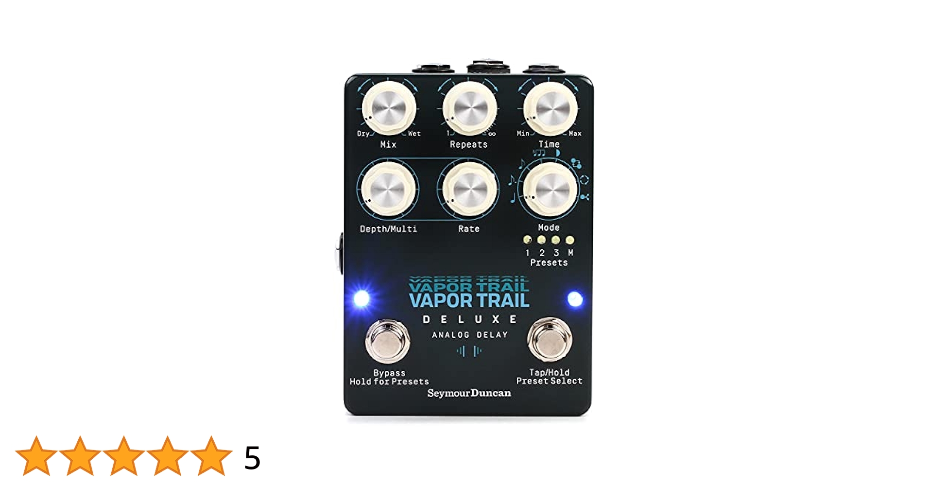 seymour duncan vapor trail アナログディレイ Seymour Duncan Vapor Trail Deluxe™｜アナログとデジタルの回路