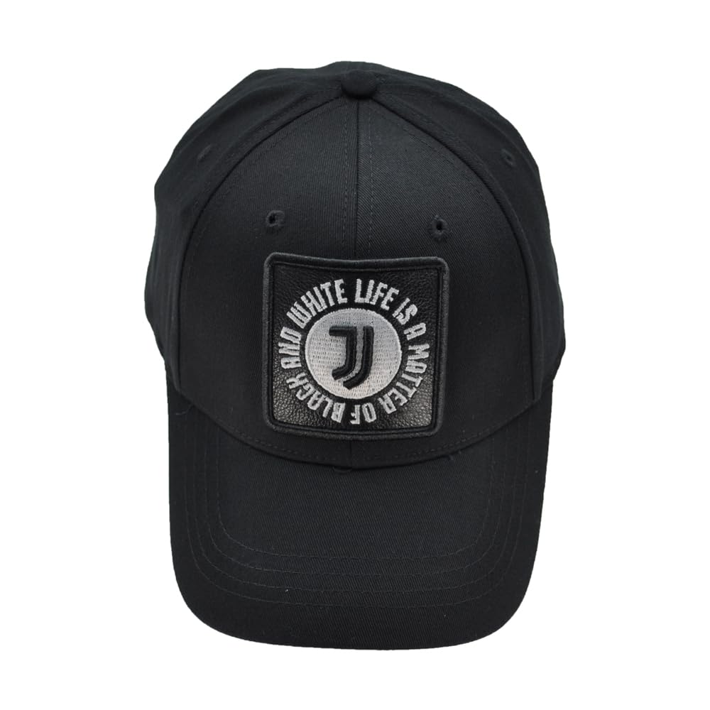 JUVENTUS 133522 Juve Baseball Cap, Black, One Size