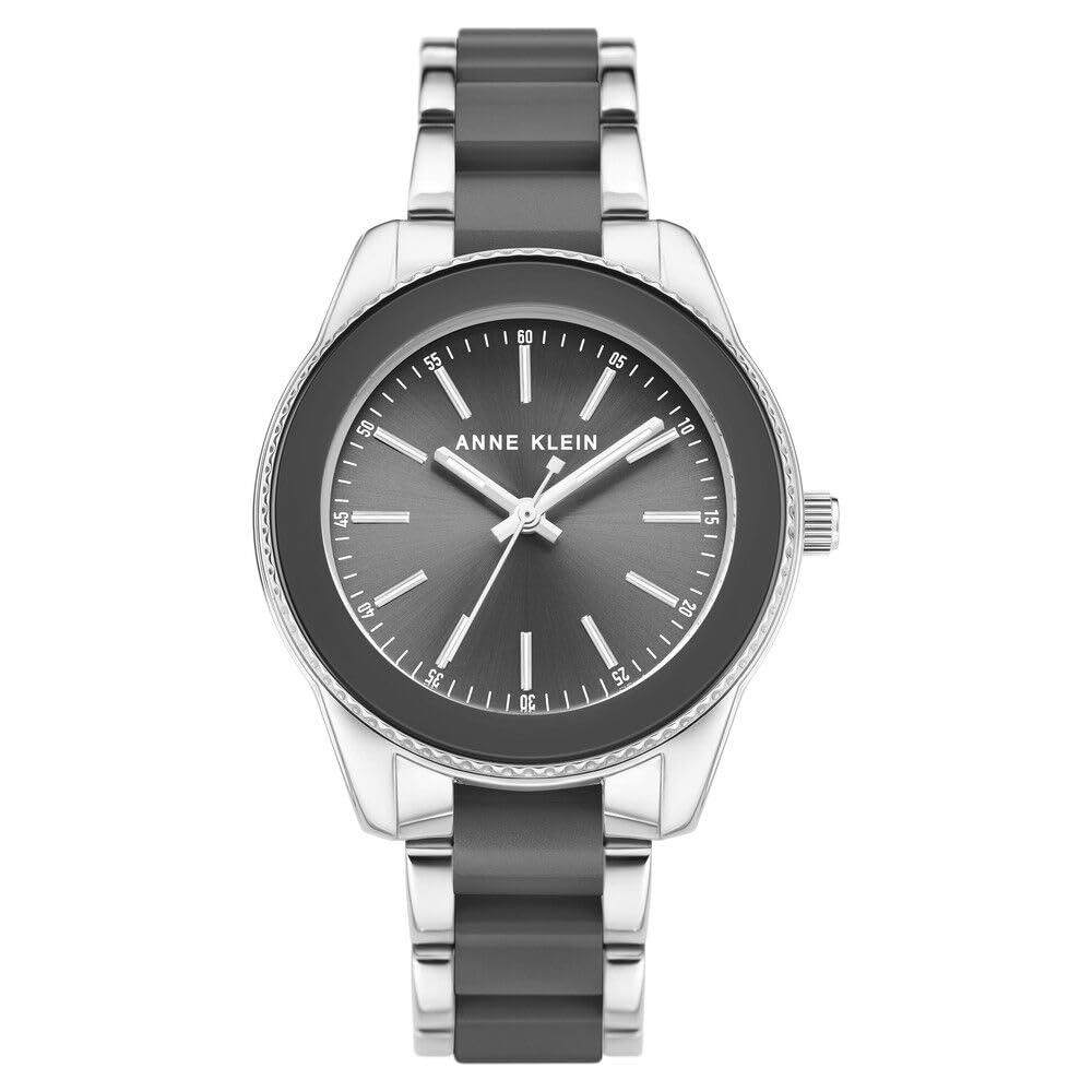 Anne Klein Analog Grey Dial Womens Watch-NCAK3215GYSV (B09SQ2ZS54) Amazon Price History, Amazon Price Tracker