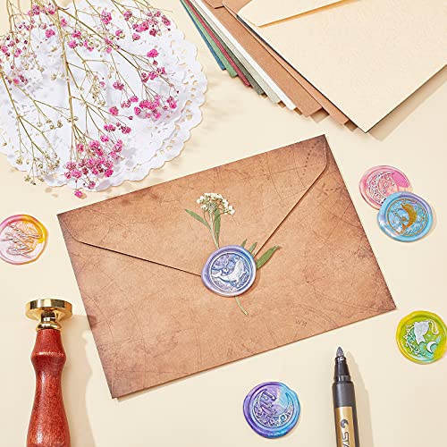 CRASPIRE Timbro Sigillo di Cera Buon Compleanno