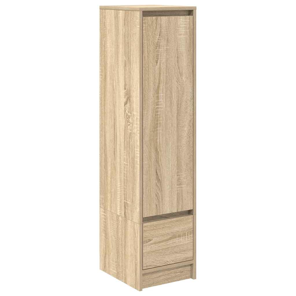 Vidaxl Highboard Sonoma Oak 29.5X34X119.5 Cm Engineered Wood from B&Q