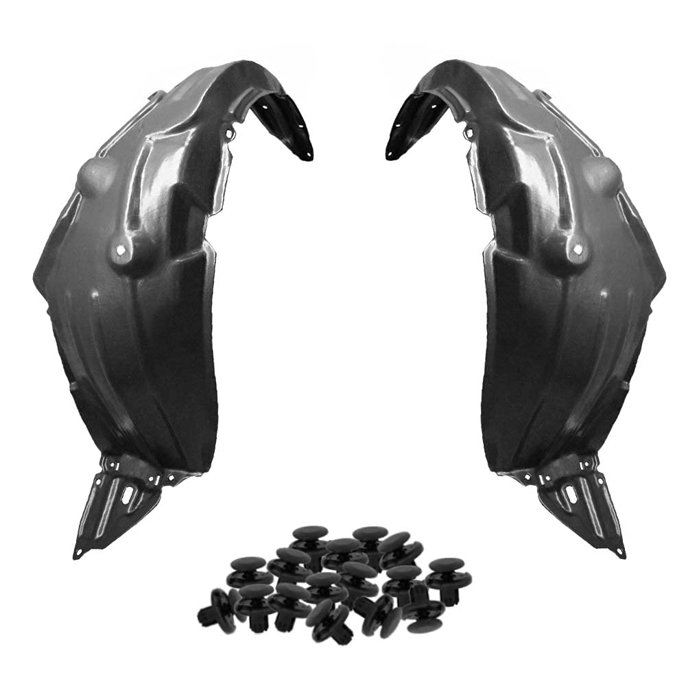 Amazon.com: Parts N Go 2007-2011 Yaris Hatchback Fender Liner Set