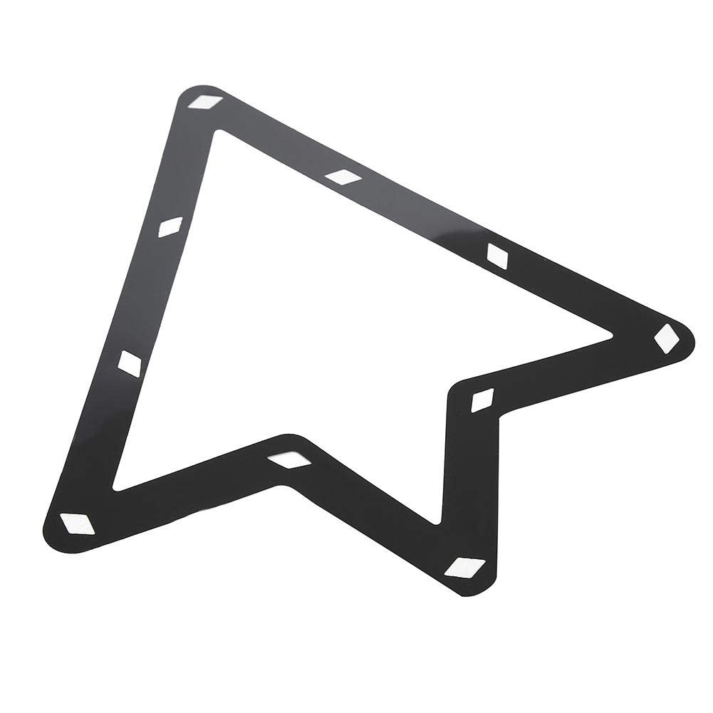 VGEBY1 Palla da Biliardo, 6 Pezzi/Set Porta-bilanciere Porta Fogli 9 e 10 Palle Posizionamento Biliardo Attrezzo Biliardo Accessori Stecca