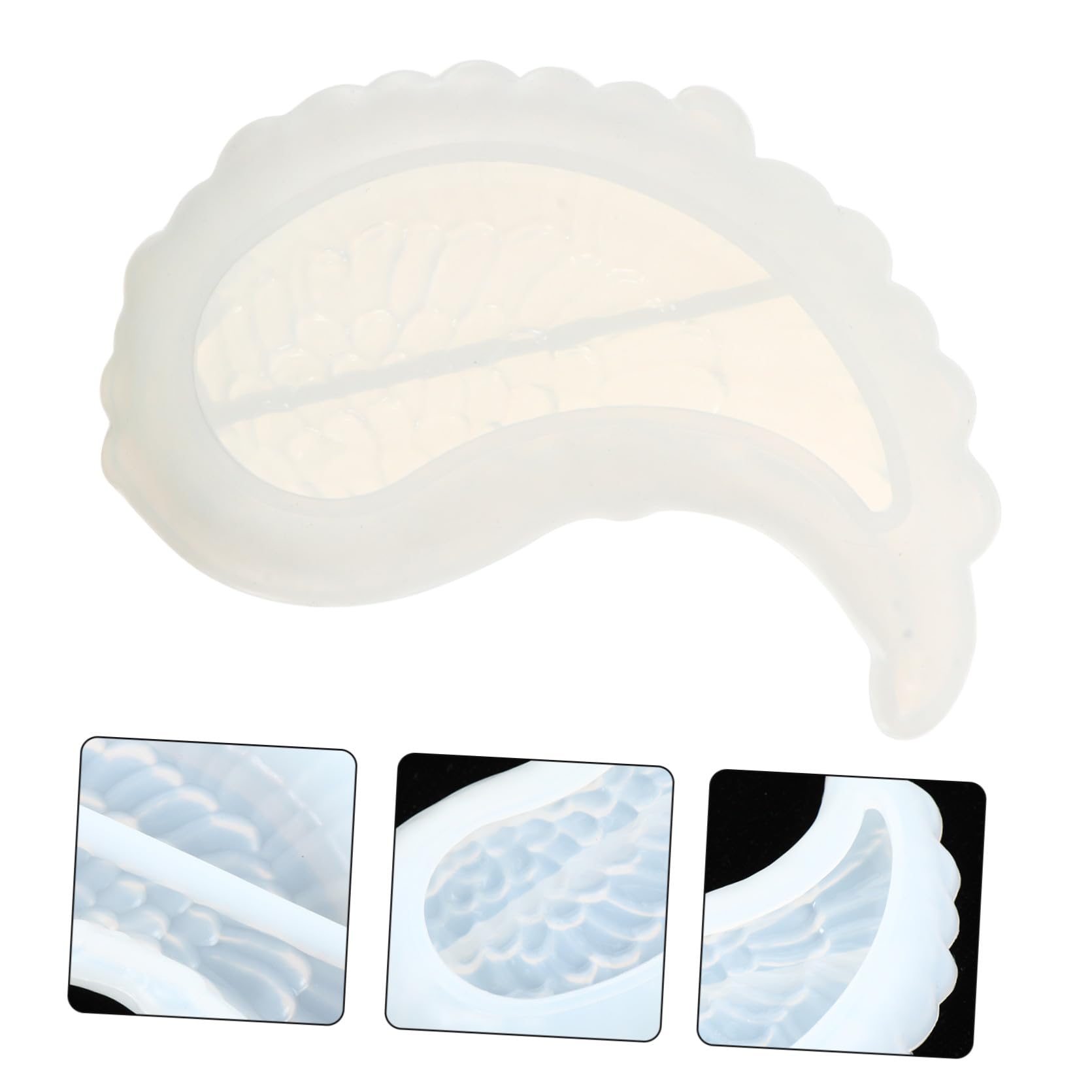 LALAFINA 3paia Mold Silicone Per Gioielli Forma Di Angelo Da Resistente e Flessibile Per Creazioni Fai Te Epossidica e Artigianato