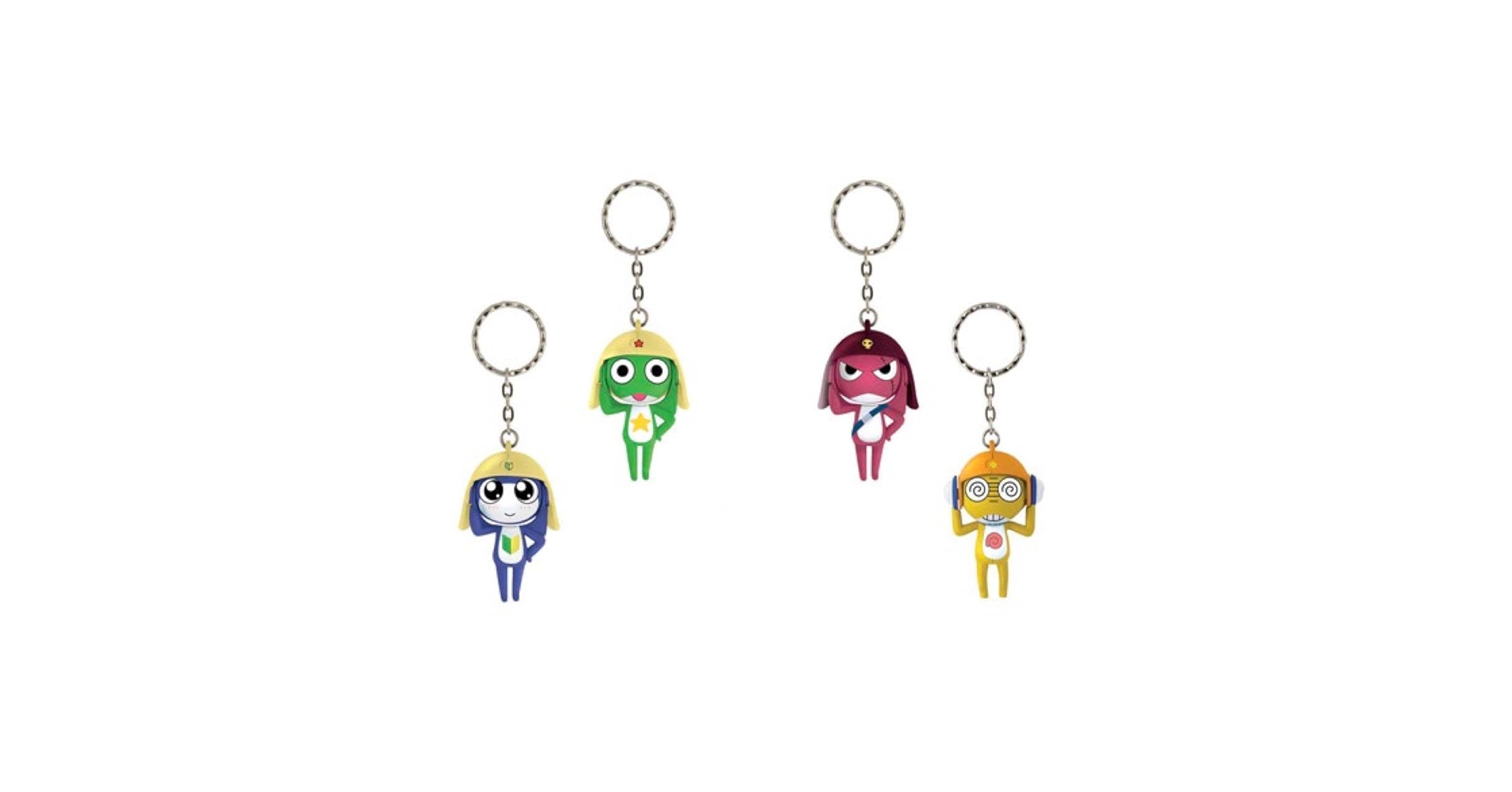 Amazon.co.jp: ケロロ軍曹 お顔変わるキーホルダー 4点セット