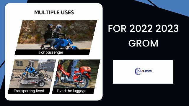 Amazon.com: INKUDRI 2026 Grom Passenger Grab Bars 2025 Grom