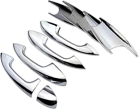 Compatible for Mercedes Benz GLA GLB GLA200 GLA250 GLB200 GLB250 H247 X247 2020 UP Exterior Decor Chrome Door Handle Covers and Door Bowl Caps Trim