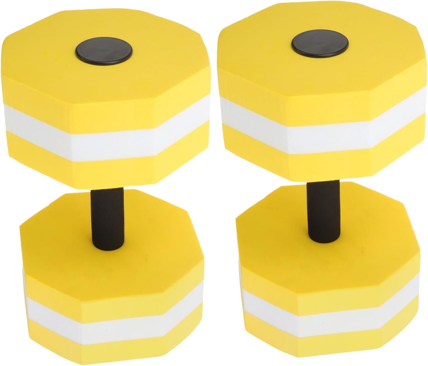 balacoo 2Pcs Water Dumbbells Lightweight Pool Weights for Aquatic Exercise for Water Aerobics Rehabilitation Enhances Balance Flexibility