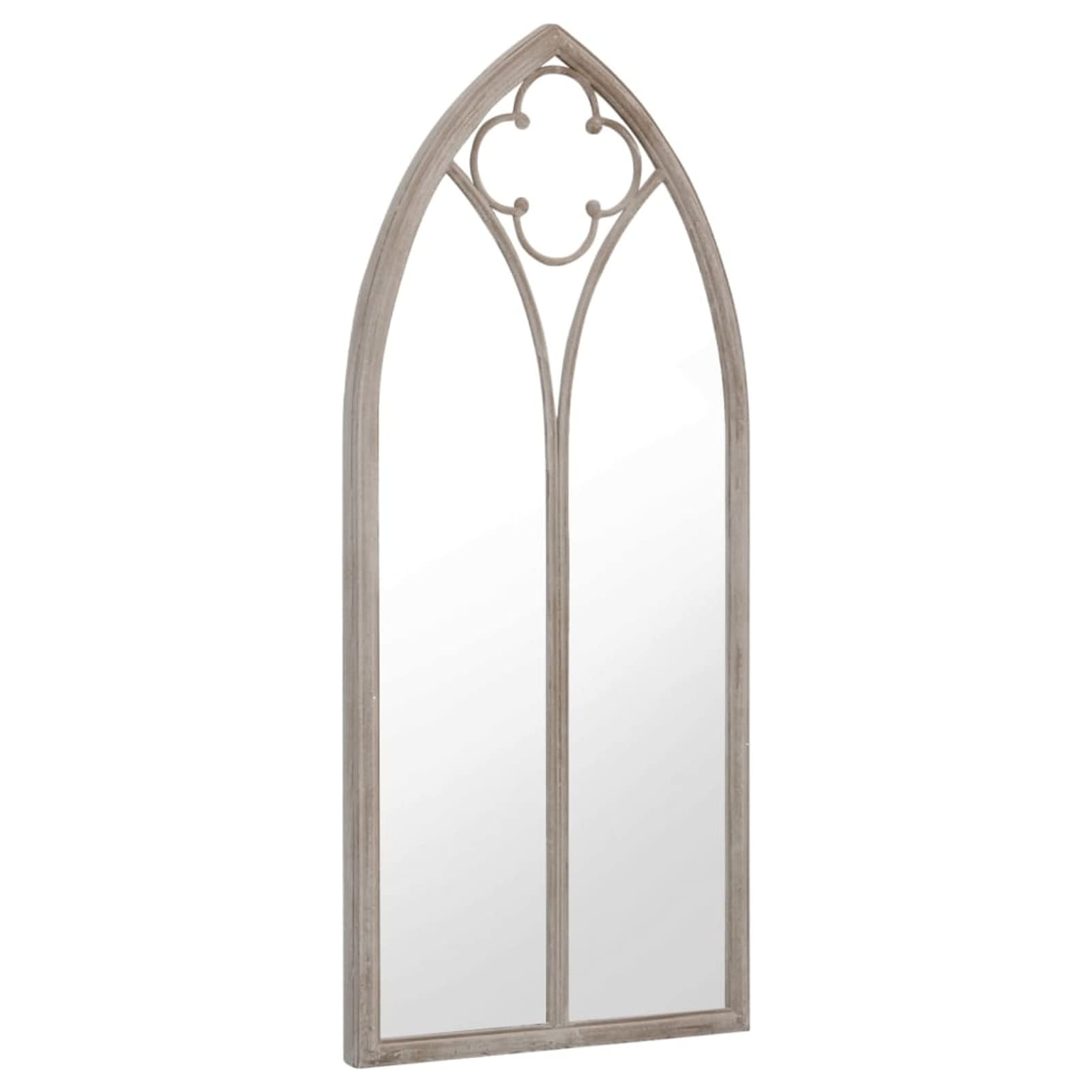 Tidyard Miroir de Jardin Fer pour Utilisation Extérieure avec Aspect Antique - Bon Choix de la Décoration de la Jardin