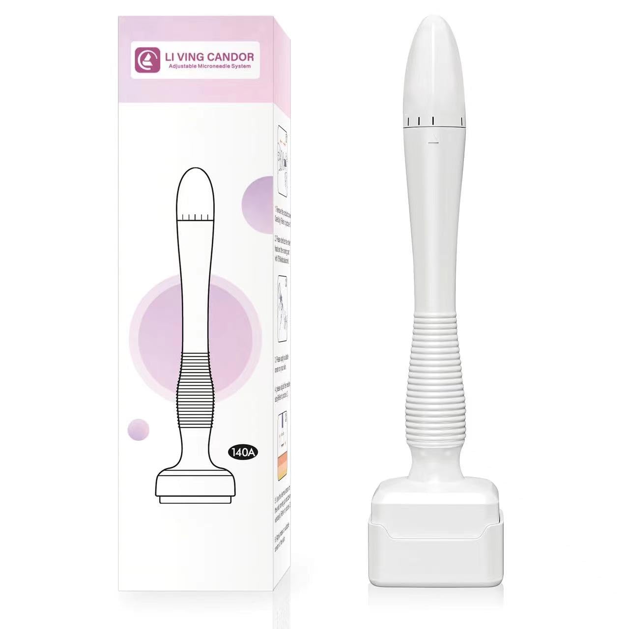 Beauty Derma Roller,0.25 mm beard roller,DermaStamp for women and men