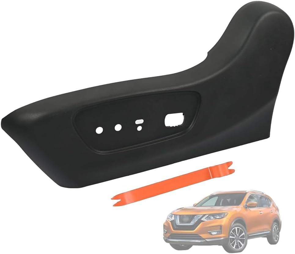 87380-4BB3A Driver Seat Trim Panel Compatible with Nissan Rogue 2014 2015 2016 2017 2018 2019 2020, Automatic Left Side Front Seat Outer Trim Finisher