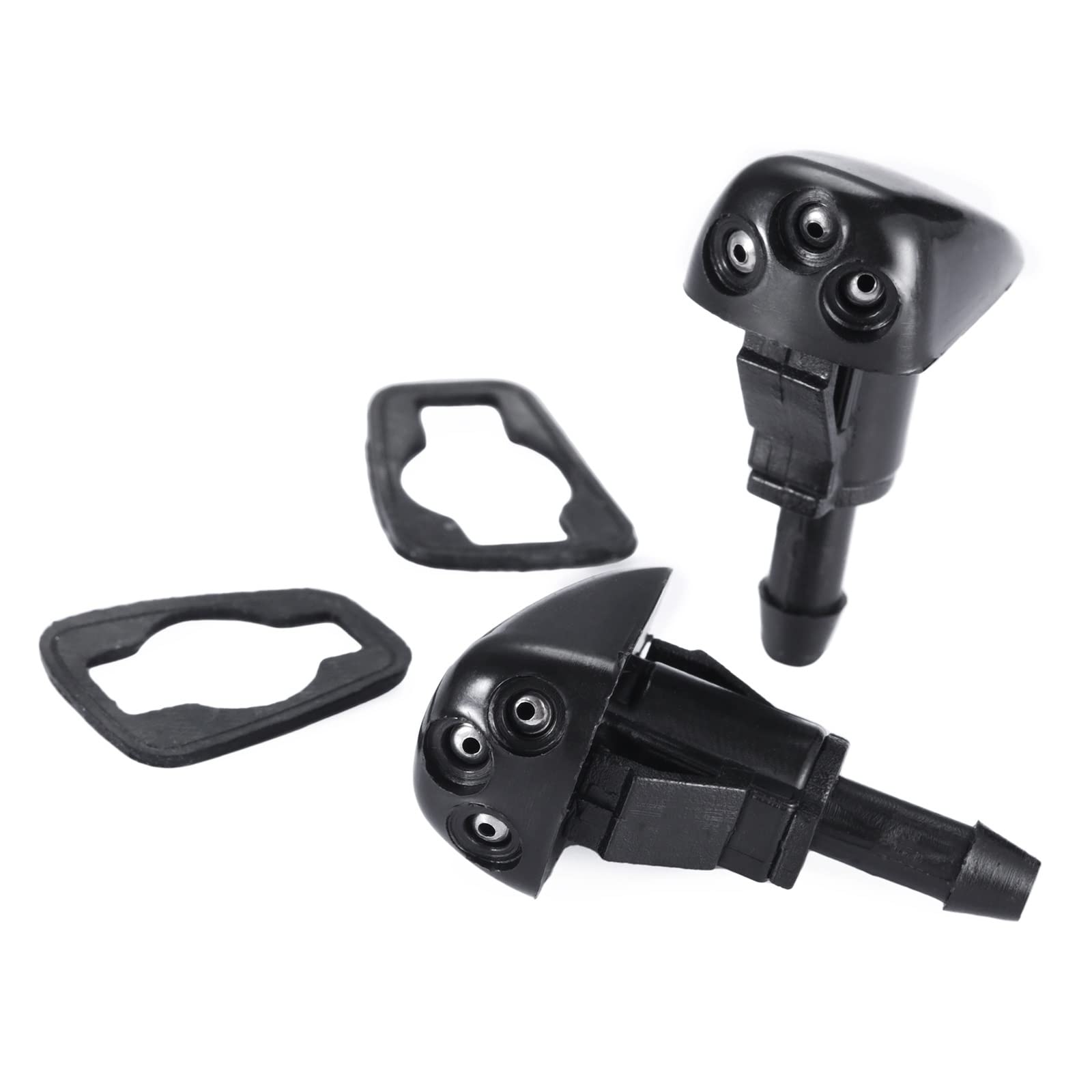 2x Buses De Lave-Glace Adunsiaoto - Noir - Pour Pare-brise - Installation Facile - Universel