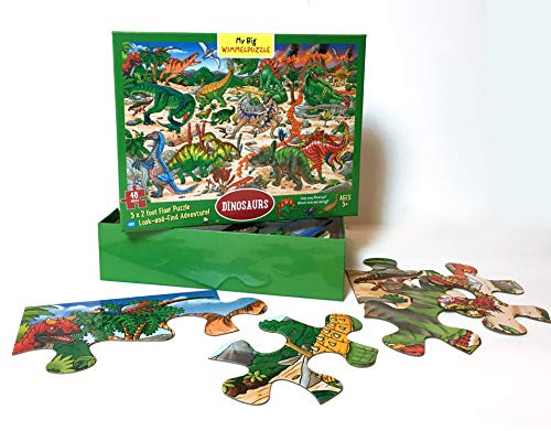 My Big Wimmelpuzzle—Dinosaurs Floor Puzzle, 48-Piece 4 51tk h0iN7L