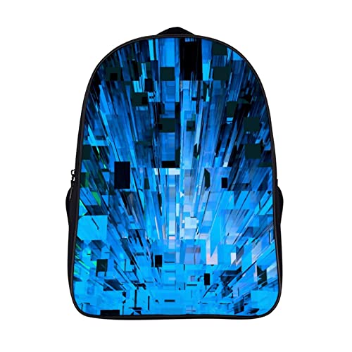 Sac à dos d'école bleu soulage le dos des adolescents et femmes