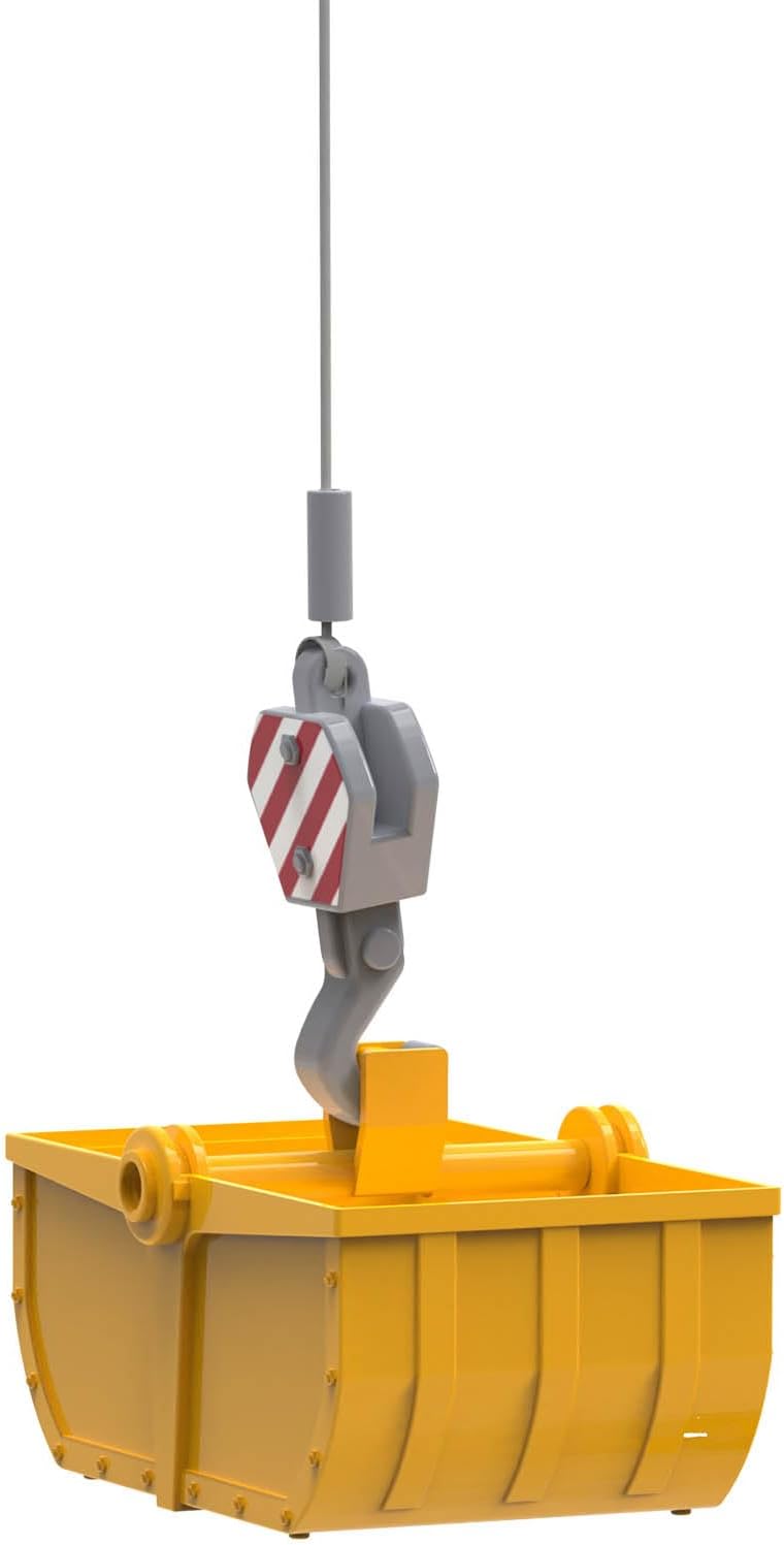 Driven by Battat – Jumbo 27-Inch Crane Truck Toy – Construction Vehicle with Movable Crane Arm & Realistic Design – Toy for 3+ Years