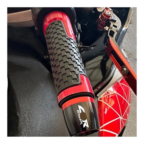 Puños manillar para CBR650R con contrapesos de aluminio anodizado negro 4