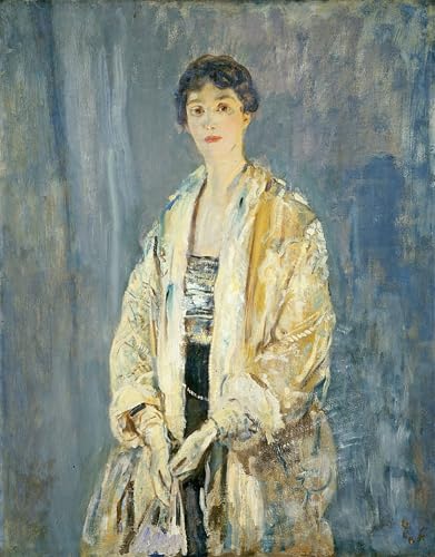 Affiche toile Mme Howard Ambrose McEvoy portrait décoration murale 60x90