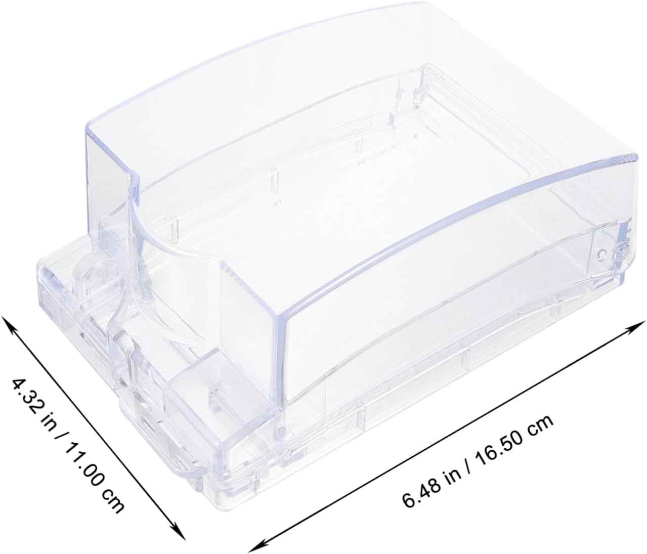 DOITOOL 5pcs Protective Fireproof Socket Cover for Bathroom Adhesive Wall Protector for Safety Easy to Install Design Type