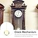 ARTIBETTER Wall Clock Pendulum Replacement Metal Part 5.90In DIY Clock Accessory for Repair and Crafting Grandfather Pendulum