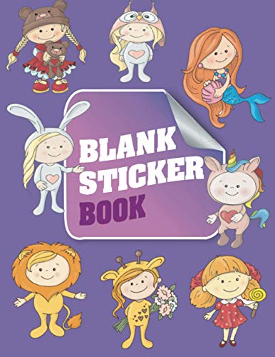 Blank Sticker Book: Cool Blank Album For Stickers Journal Collection For Kids For Boys And Girls image 2