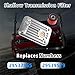 Transmission Filter Kit for Allison 1000 2000 Series,Fit for 2001-2010 Chevy Silverado/GMC Sierra 2500 3500HD， Internal Shallow Filter＆ External Spin On Filter ，Replaces OE 29539579 29537965