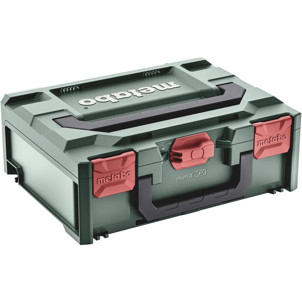 Metabo metaBOX 145 for BS L/BS LT/SB L/SB LT, 18V (626886000) Dimensions: 396 x 296 x 145 mm, Case Volume: 11.2 l, Maximum Load Capacity: 125 kg