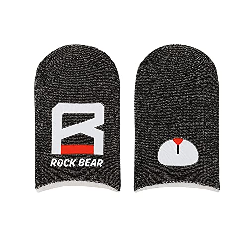 Finger Covers Compact Anti-scratch Gaming Finger Thumb Gloves Anti-scratch Sweat-proof Black