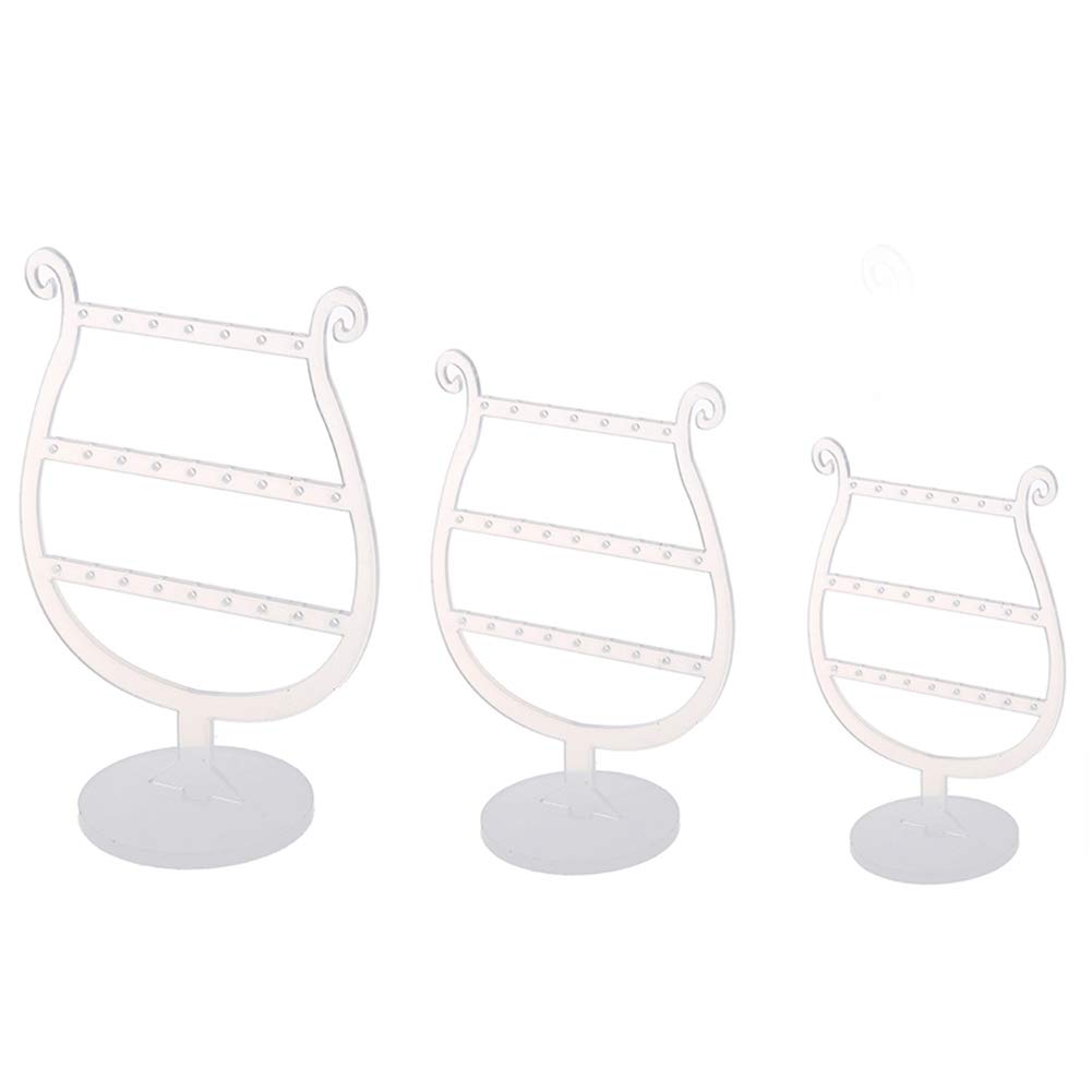 Juego de expositores para Pendientes de acrílico y Cristal