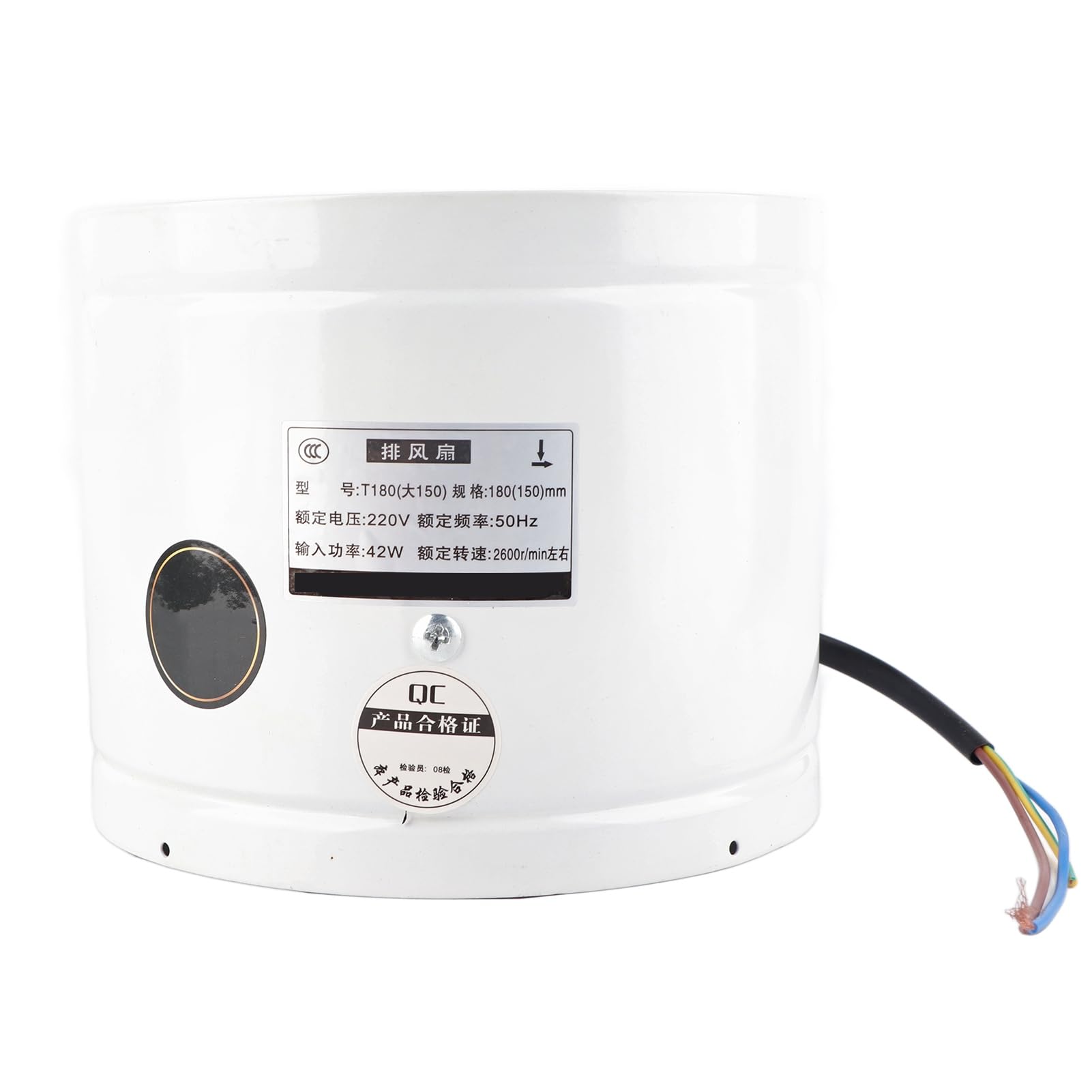 Hidyliu Aspiratore da Bagno a Basso Rumore da 42 W Ventilazione Efficace nel Garage della di Casa 220 V