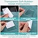 24PCS Self Adhesive Label Pockets, 3 x 2 inch Clear Index Card Pockets, Top Open Plastic Label Holders for Storage Bins, Library Cards, Organizing and Protecting