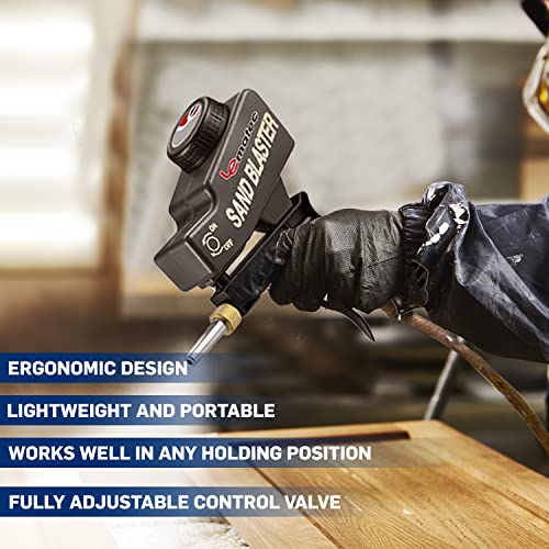 Le Lematec Sandblaster, Rust And Paint Remover, Handy Sand Blaster. Sand Blaster Gun Kit. Works With All Sand Blasting Media. #TOP6
