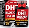 Bloqueador de DHT para hombres con Saw Palmetto y biotina 10000 mcg, 90 cápsulas (paquete de 1) 2