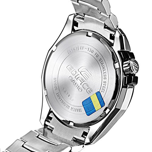 Image of Casio Edifice Analog Black Dial Men's Watch - EF-130D-1A5VDF(ED419)