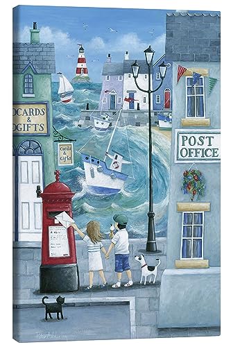 Tableau sur toile Boite aux lettres du port pour une ambiance bord de mer