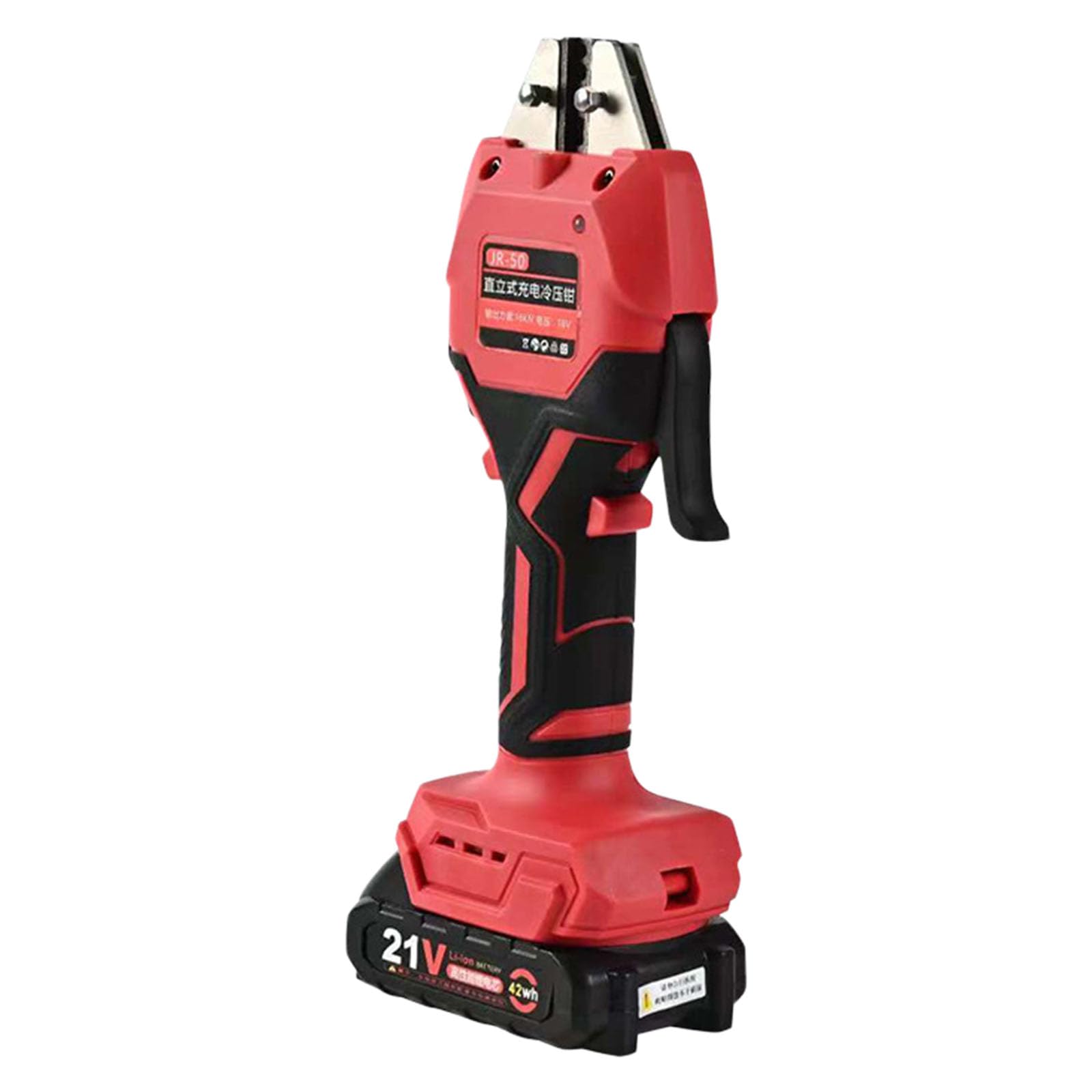 Cazstyk A Efficient Electric Hydraulic Wire Crimping Tool With Quick Open Close Handle For Smooth Operations Nd Reduced Fatigue Rechargeable Crimping Pliers