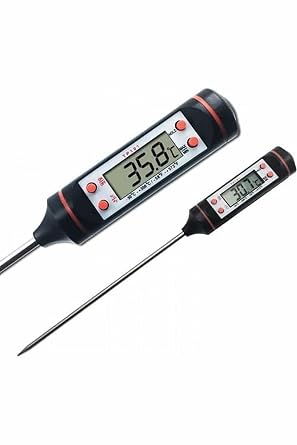 ARVALE Digital Food Thermometer Temperature Grade Boxed Meat Dairy Food Meal Heat Meter