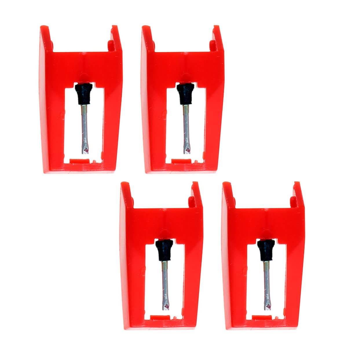 FUNOMOCYA 4pcs Record Player Stylus Replacement Needles Turntable Needle for Records