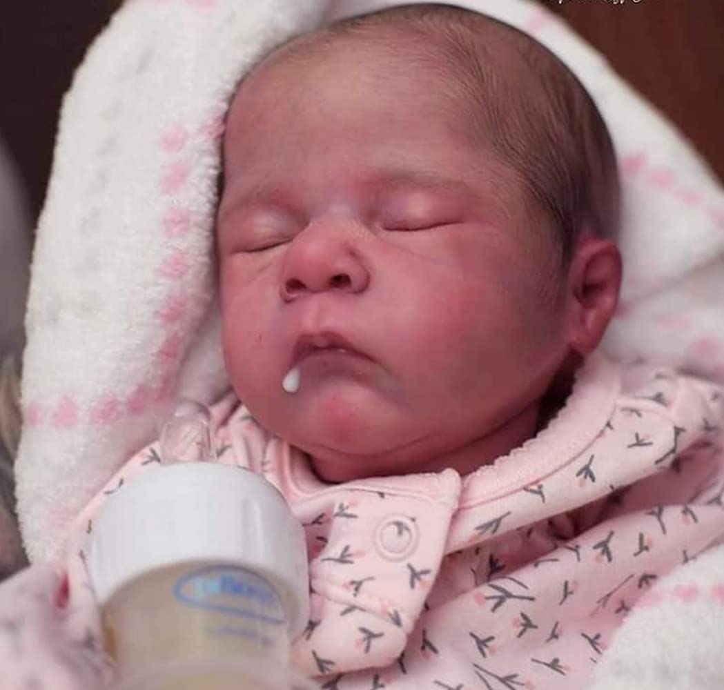 yuela 16inch Premie Size Reborn Doll Kit Pip Sleeping Baby Unfinished Doll Parts