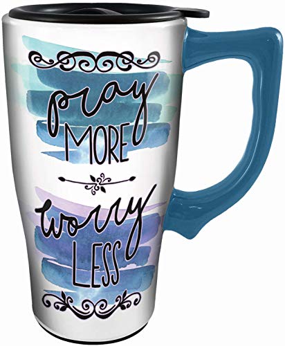 Spoontiques Know Better Travel Mug, Purple