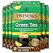 Twinings of London Lemon Green Tea, 20 Count (Pack of 6)