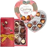 Valentine’s Day Belgian Chocolate Gift Set – GuyLian Opus Gourmet Truffles & Romantic Praline Hearts