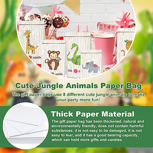 LANSKYLAN 16 Pz Sacchetti Regalo Carta Animali