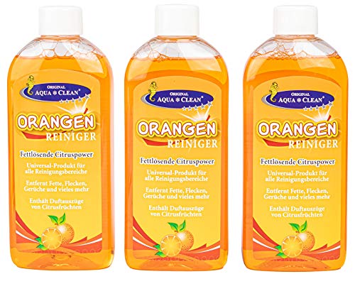 Preisvergleich Produktbild AQUA CLEAN Orangenreiniger 3x250ml Hochkonzentrat