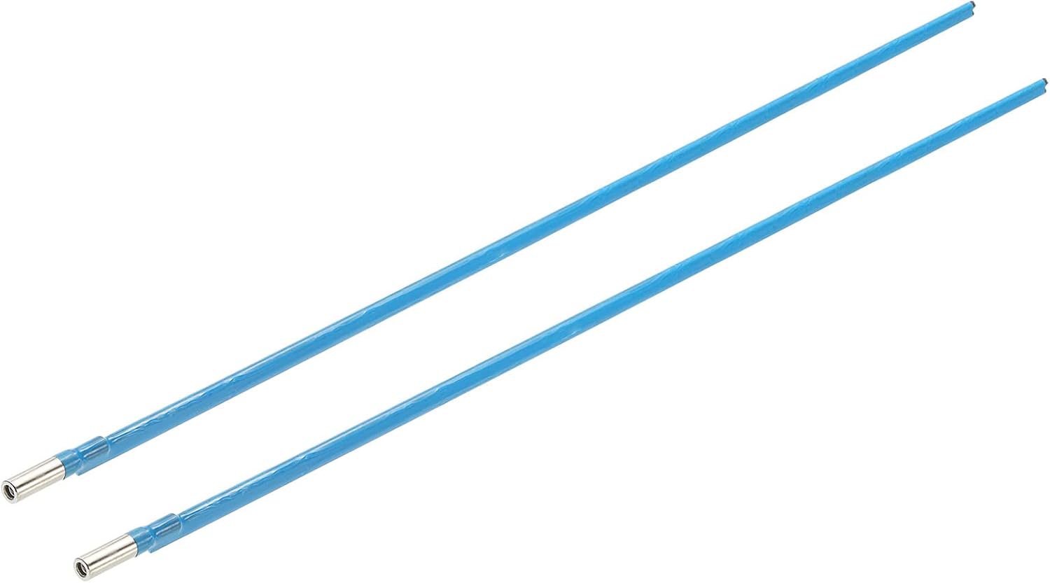 PATIKIL Two Way Rod Type Guitar Rod Acoustic Guitar Tools 600mm Steel with L-Wrench for Electric Bass Guitar Pack of 2