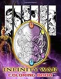  Infinity War Coloring Book: Infinity War Coloring Books For Adults