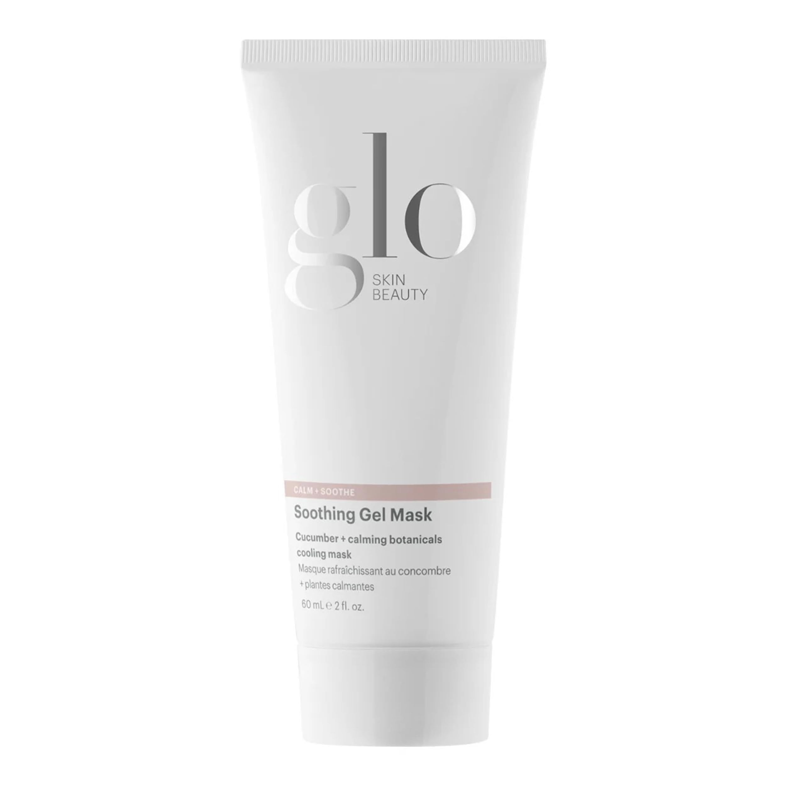 Glo Skin Beauty Soothing Gel Face Mask - Hydrating & Cooling Recovery Facial Mask with Aloe Vera and Cucumber