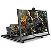14 Inch Smartphone Screen Magnifier 3D HD Foldable Amplifier Phone Stand with Adjustable Angle Gift for Mom Dad Family Portable Universal Enlarger Movies Gaming Video