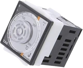 TAS-B4RJ3C, Temp Control, 1/16 DIN, Analog, PID Control, Relay Output, J Thermocouple, 300 C, 100-240 VAC